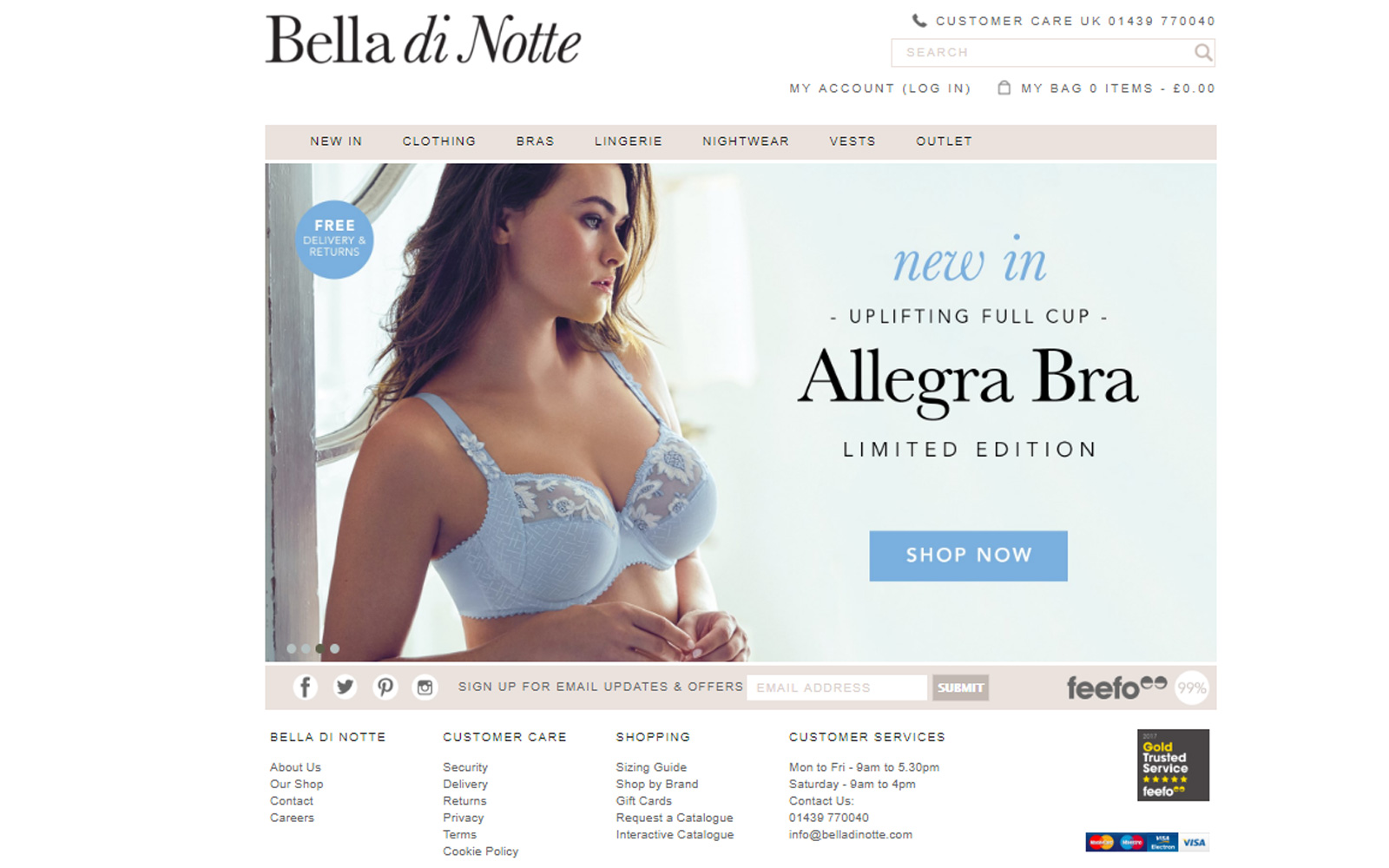 Bella Di Notte E Commerce Project Management